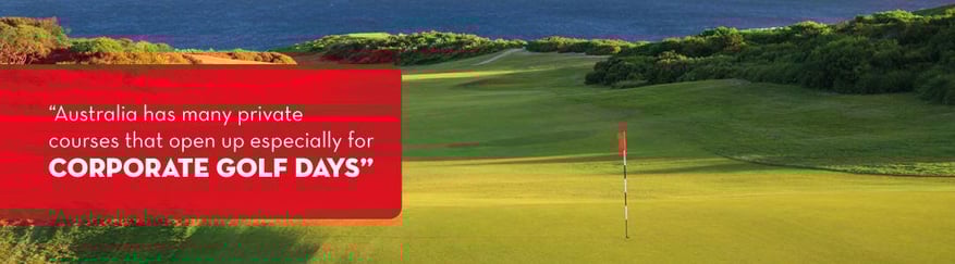 planning corporate golf day