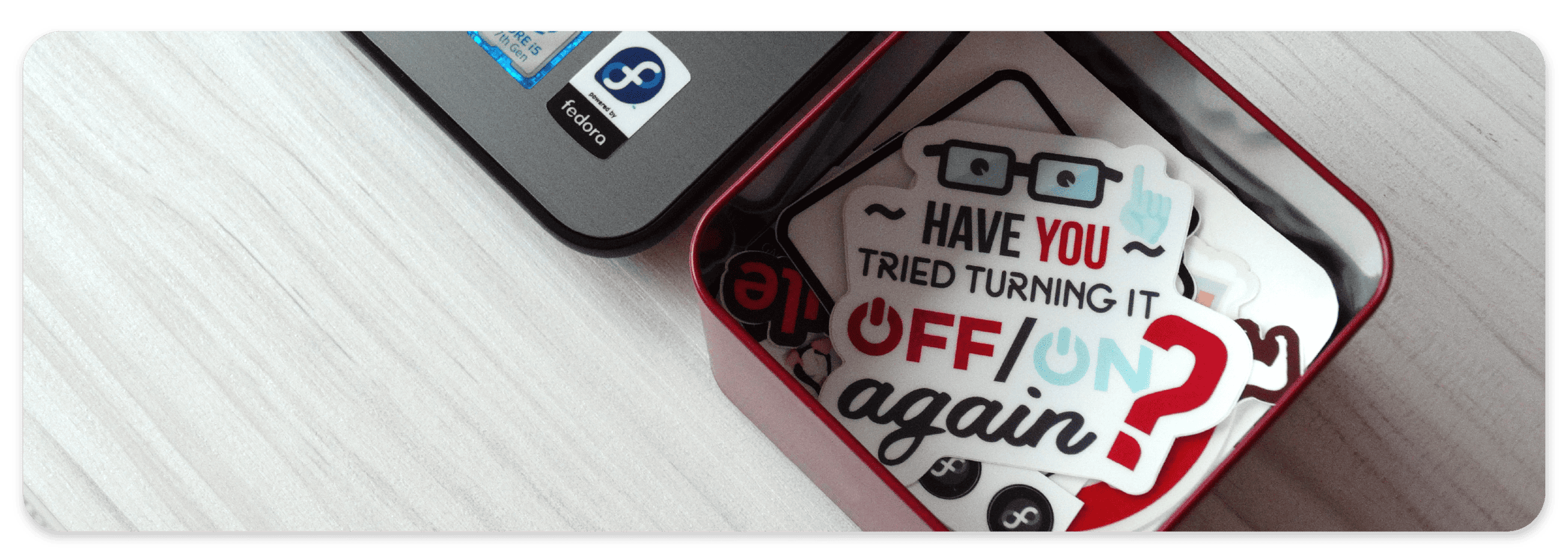 Die-cut stickers