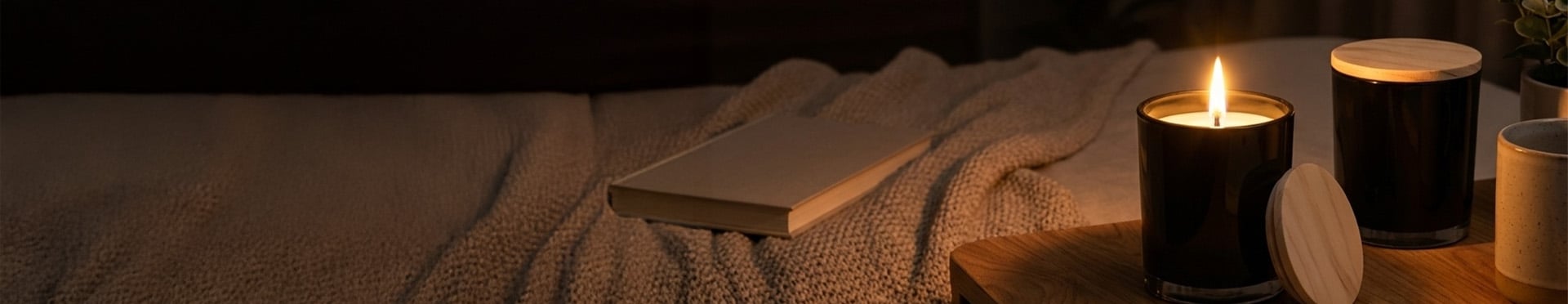 6. Tranquil Scented Candle