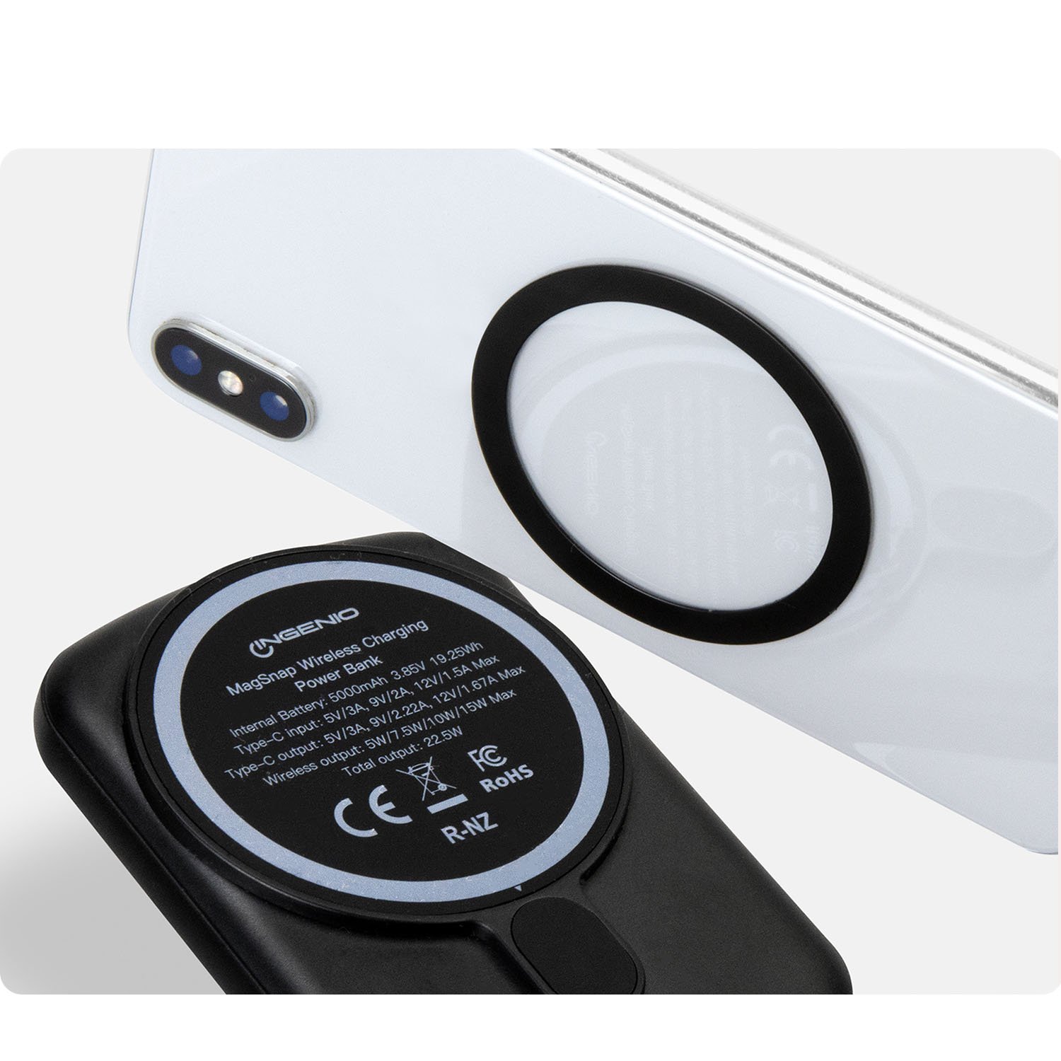 INGENIO MagSnap Wireless Charging Power Bank 2
