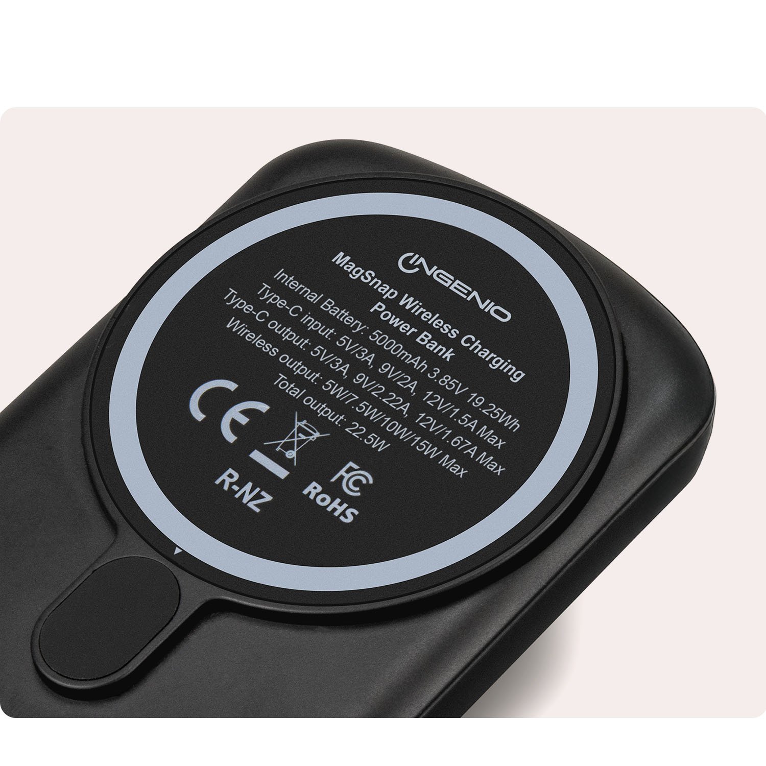 INGENIO MagSnap Wireless Charging Power Bank 3