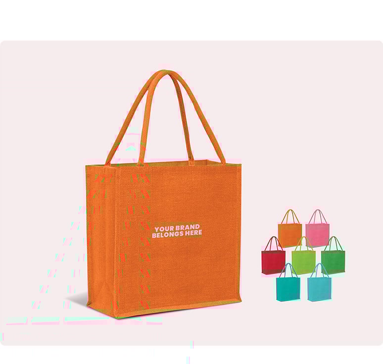 Monza Jute Tote Bag-1