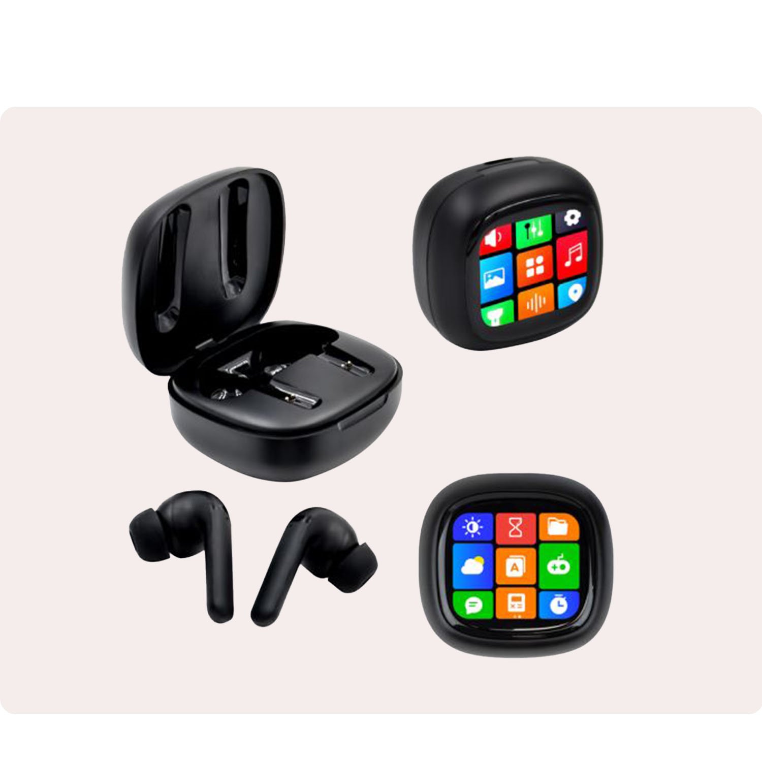 Norton TWS Earbuds & Smart LCD Touch Screen 1