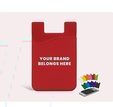 Silicone Phone Wallet@0.5x