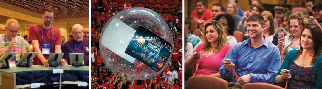 event merchandise for crowd engagement
