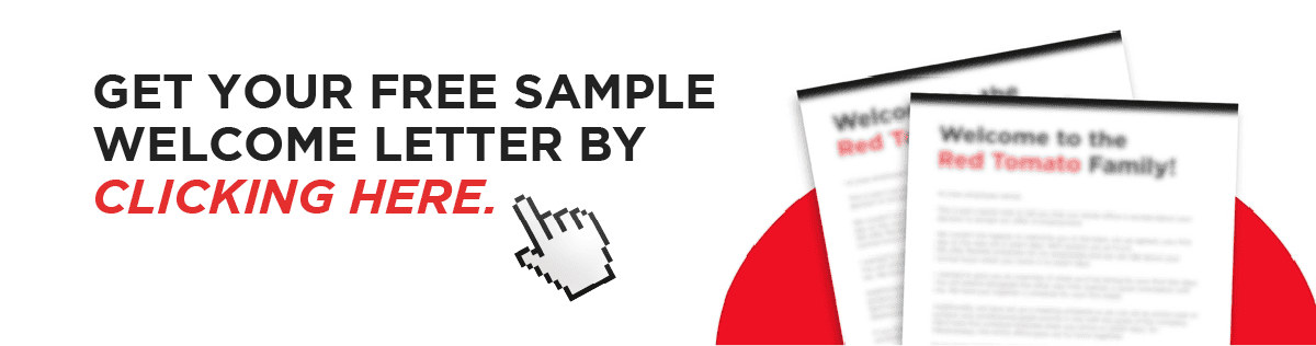 Free Sample welcome letter