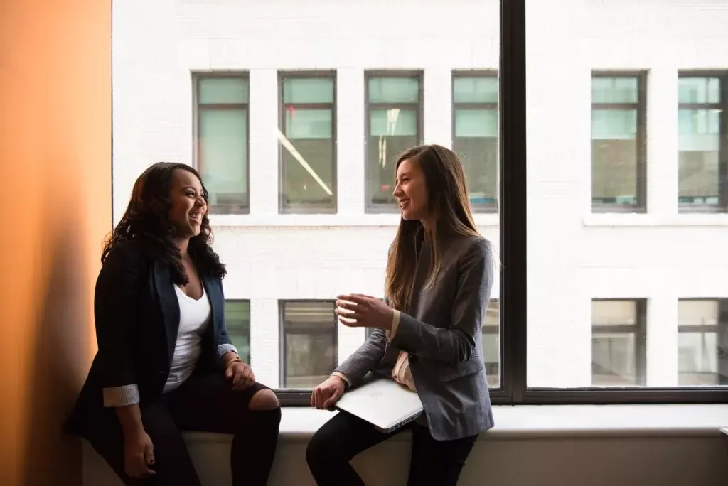 welcome kits: women talking