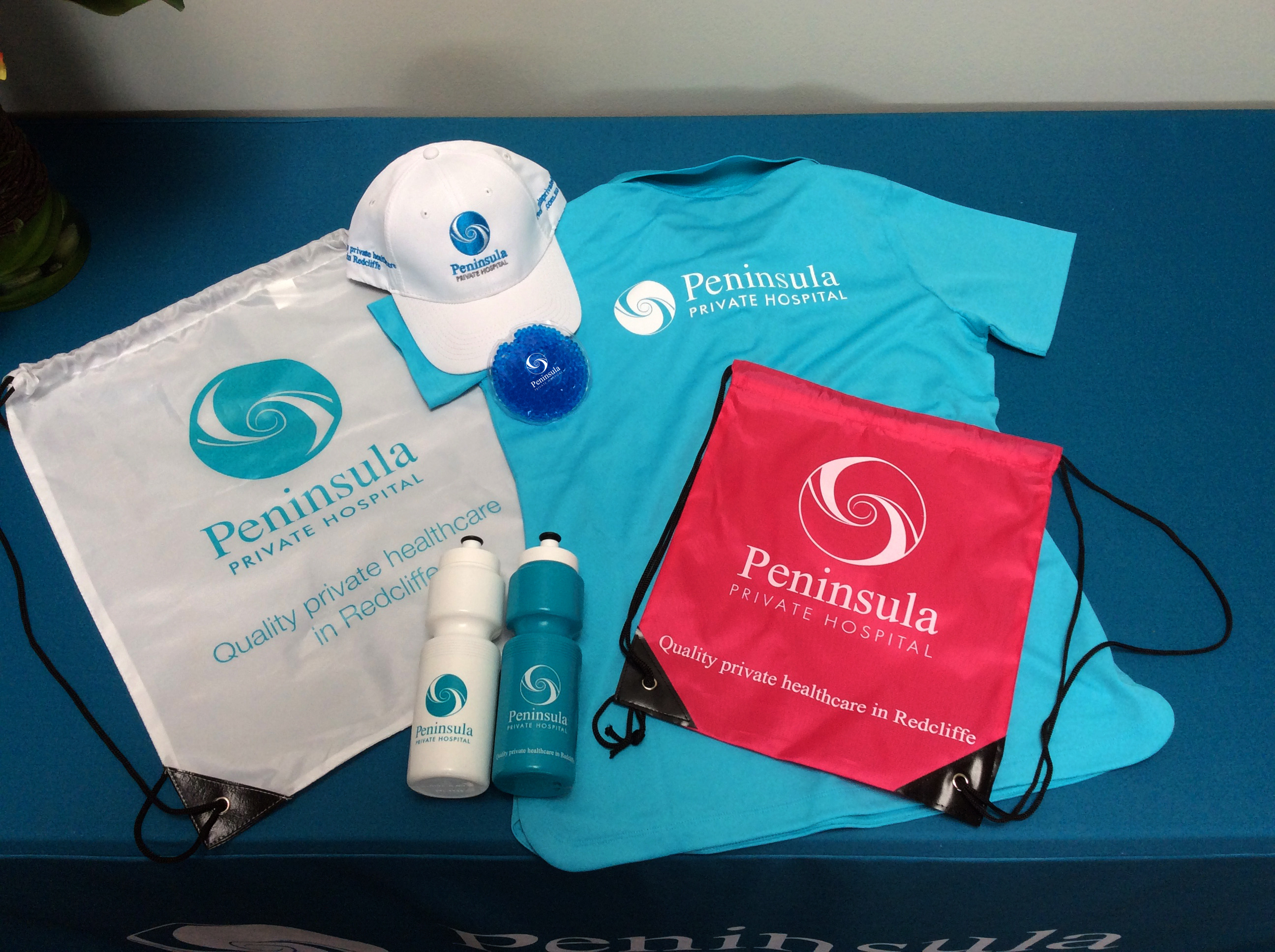 Peninsula private fun run event merchandise by Red Tomato Promotions