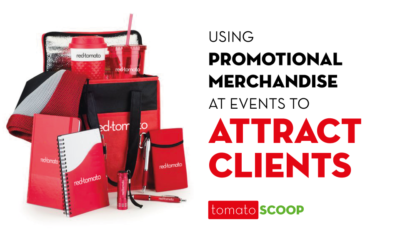 Using Promotional Merchandise at Events to Attract Clients