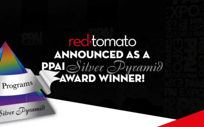 Red Tomato announced a PPAI Silver Pyramid Award Winner!