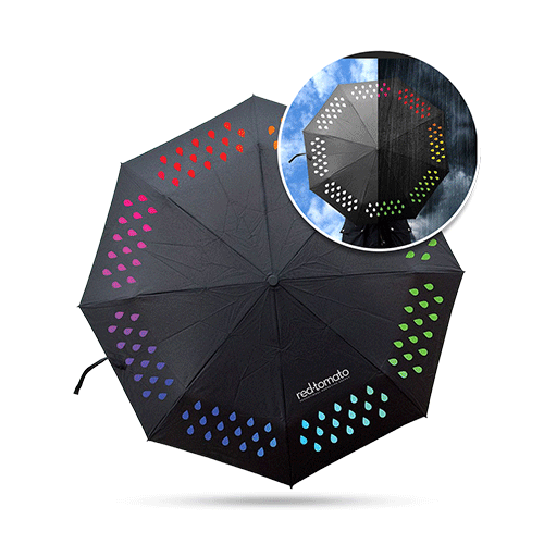 colour changing umbrella - winter promotional products australia