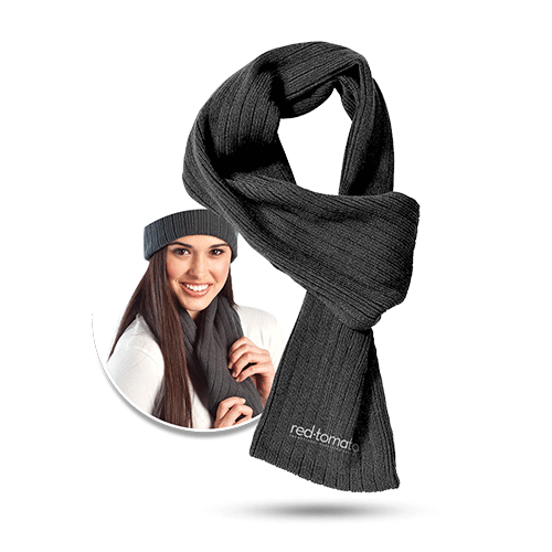 cable knit scarf -winter promotional products Australia