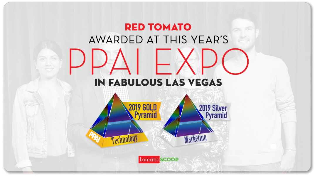 Red Tomato Awarded at This Year’s PPAI Expo in Fabulous Las Vegas