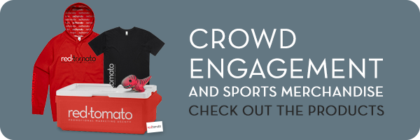 crowd engagement and sports merchandise