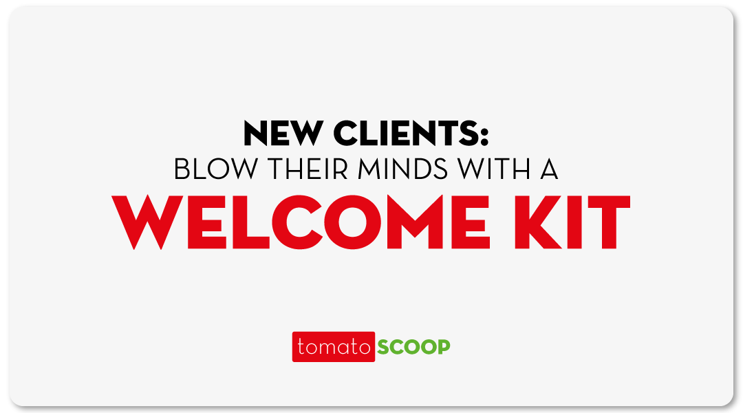 welcoming new clients email