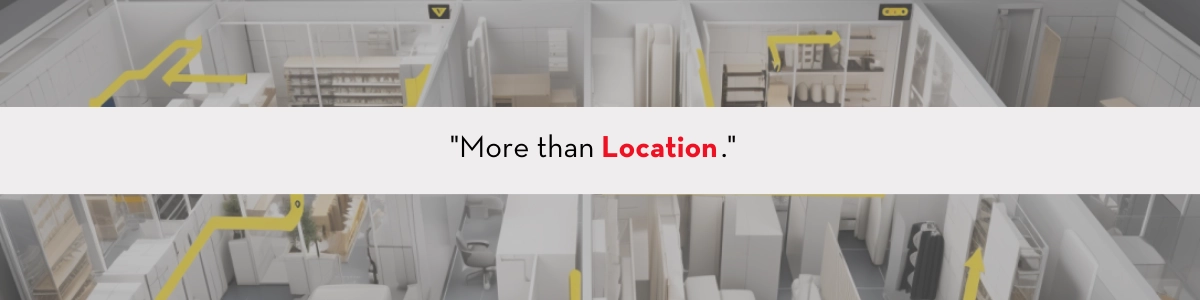 7 P's of Marketing. More than location