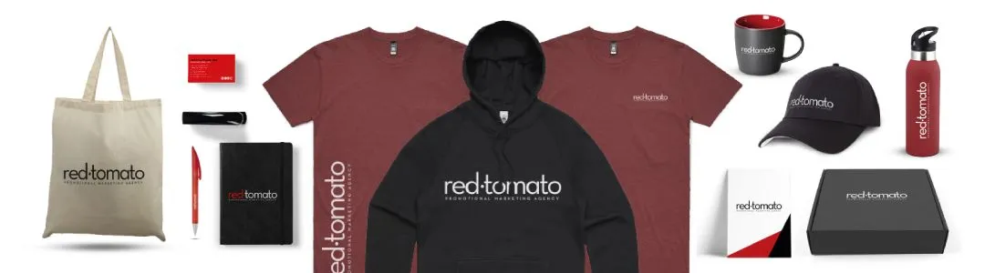 Red Tomato set of mechandise