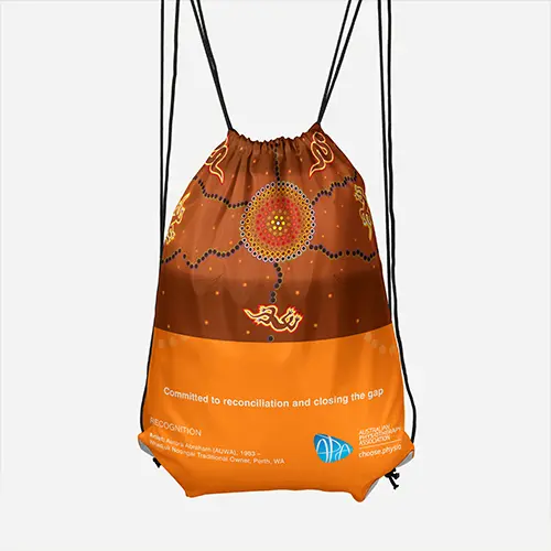 Australian Physiotheraphy Association backpack merchandise