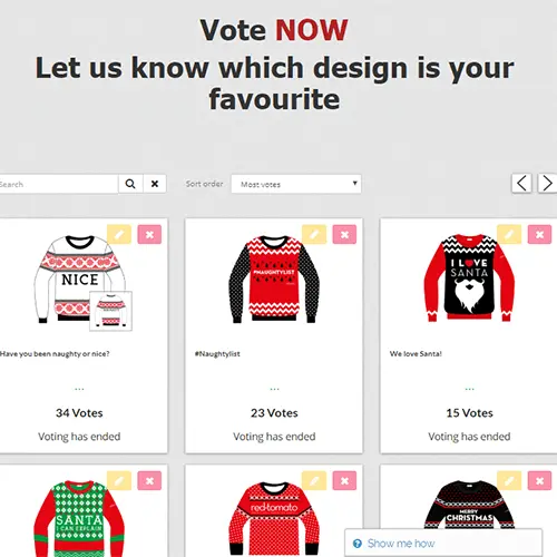 Vote which design is your favorite