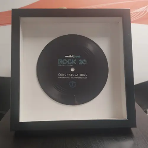 Record Award - Rock 2G - Country sales