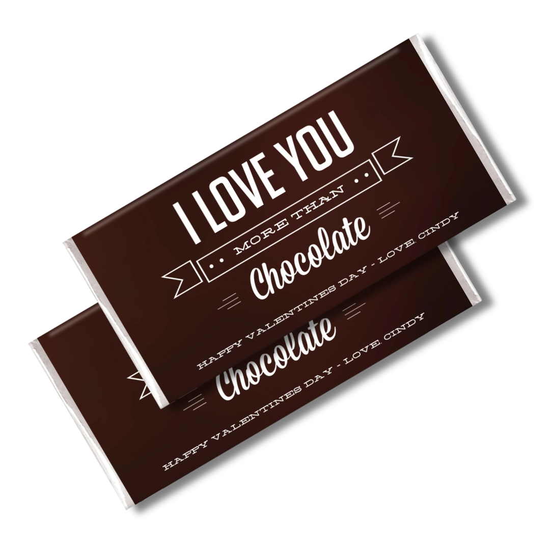 Love Products - Personalised Chocolate