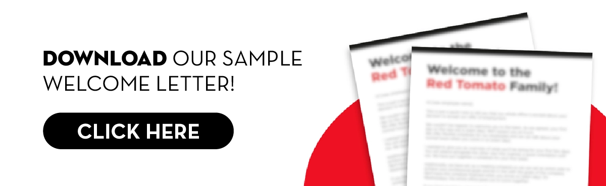 Download our sample welcome letter