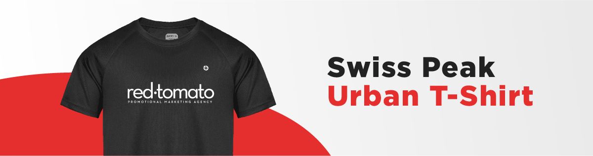 Swiss Peak Urban T-Shirt - Essential Products for Employee Wellbeing