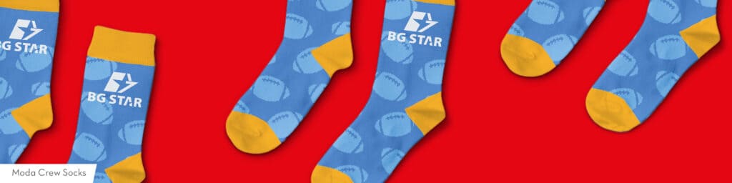 Promotional apparel Custom Socks A Dash of Fun